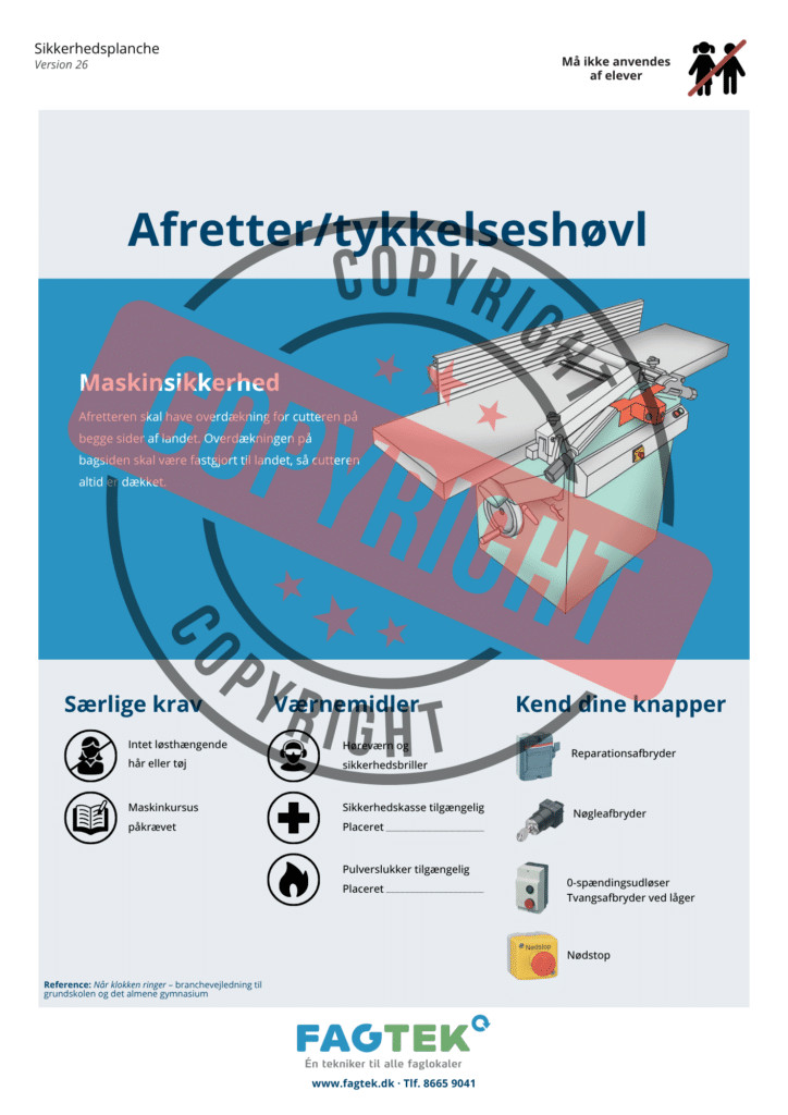 Afretter/tykkelseshøvl