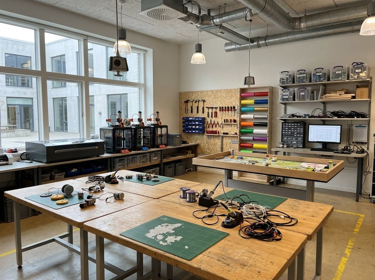 Makerspace lokale i folkeskole – FAGTEK